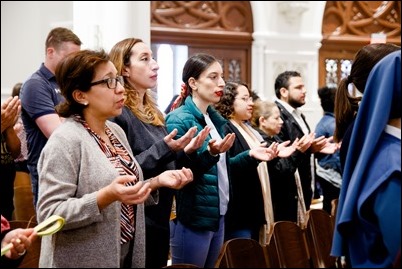 Following two years of renovations, the Cathedral of the Holy Cross reopens for regular Masses Palm Sunday, April 14, 2019.
Pilot photo/ Gregory L. Tracy