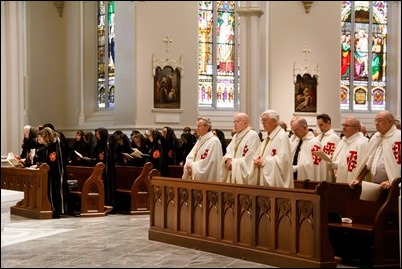 The Living Stations of the Cross followed by Veneration of the Cross is celebrated at the Cathedral of the Holy Cross Good Friday, April 19, 2019.
Pilot photo/ Jacqueline Tetrault