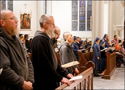 Cardinal Sean P. O’Malley celebrates the Mass of the Lord’s Supper at the Cathedral of the Holy Cross Holy Thursday, April 18, 2019.
Pilot photo/ Jacqueline Tetrault