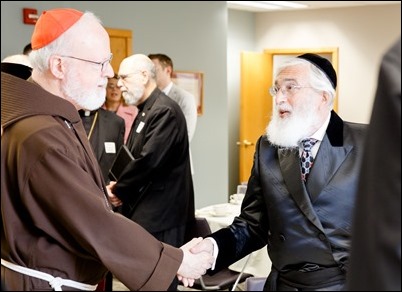 Boston-area interfaith leaders gather at the Archdiocese of Boston’s Pastoral Center to discuss the potential impact of the proposed Act to Remove Obstacles and Expand Abortion Access, also known at the ROE Act, April 1, 2019. (Pilot photo/ Gregory L. Tracy)