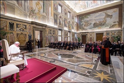 AUDIENCE-VATICAN-PAPAL-FOUNDATION