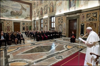 AUDIENCE-VATICAN-PAPAL-FOUNDATION