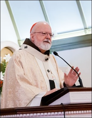 Mass at the St. John Paul II Shrine of Divine Mercy in Salem, April 29, 2019 to celebrate Divine Mercy Sunday. Mass was celebrated by Cardinal Seán P. O’Malley along with Bishop Mark O’Connell, and Bishop Wieslaw Lechowicz, an auxiliary bishop of the archdiocese of Tarnów, Poland.
Pilot photo/ Jacqueline Tetrault 