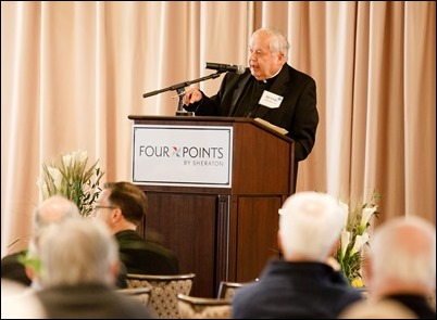 Archdiocese of Boston spring priest convocation, held at the Four Points by Sheraton Hotel in Norwood, May 15, 2019.
Pilot photo/ Gregory L. Tracy 