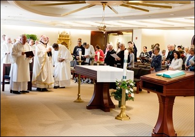 Mass for jubliarian priests and brothers, June 5, 2019.
Pilot photo/ Gregory L. Tracy 