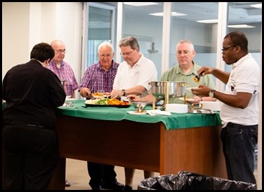 The Vianney Cookout for priests of the Archdiocese of Boston held at Pope St. John XXIII Seminary in Weston, Aug. 1, 2019.
Pilot photo/ Jacqueline Tetrault 