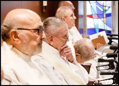 Cardinal Sean P. O'Malley celebrates the Mass for the Dedication of the Altar of the Chapel at Regina Cleri, Aug. 21, 2019.  The Mass marked the completion of a months-long renovation of the chapel.
Pilot photo/ Gregory L. Tracy 