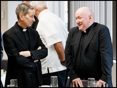 Cardinal O’Malley meets with the Vicars Forane of the Archdiocese of Boston, Sept. 10, 2019.
Pilot photo/ Gregory L. Tracy 