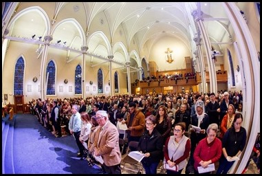 Installation of pastor Father Steven Clemens and blessing of renovations at Immaculate Conception Church in Marlborough, Jan. 11, 2020.
Pilot photo/ Gregory L. Tracy