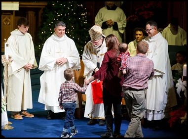 Installation of pastor Father Steven Clemens and blessing of renovations at Immaculate Conception Church in Marlborough, Jan. 11, 2020.
Pilot photo/ Gregory L. Tracy