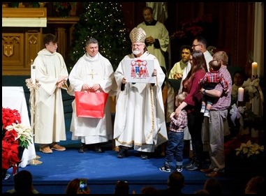 Installation of pastor Father Steven Clemens and blessing of renovations at Immaculate Conception Church in Marlborough, Jan. 11, 2020.
Pilot photo/ Gregory L. Tracy