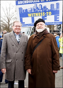 Cardinal Sean O’Malley and Boston pilgrims take part in the annual March for Life in Washington, D.C., Jan. 24, 2020.
Pilot photo/ Gregory L. Tracy