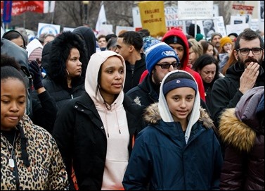 Cardinal Sean O’Malley and Boston pilgrims take part in the annual March for Life in Washington, D.C., Jan. 24, 2020.
Pilot photo/ Gregory L. Tracy