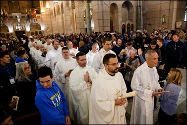 Cardinal Sean O’Malley celebrates Mass for Boston pilgrims to the March for Life at Sacred Heart Shrine in Washington, D.C., Jan. 24, 2020.
Pilot photo/ Gregory L. Tracy