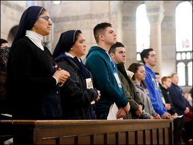 Cardinal Sean O’Malley celebrates Mass for Boston pilgrims to the March for Life at Sacred Heart Shrine in Washington, D.C., Jan. 24, 2020.
Pilot photo/ Gregory L. Tracy