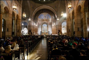 Cardinal Sean O’Malley celebrates Mass for Boston pilgrims to the March for Life at Sacred Heart Shrine in Washington, D.C., Jan. 24, 2020.
Pilot photo/ Gregory L. Tracy