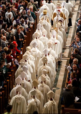 Opening Mass of the Vigil for Life at the Basilica Shrine of the Immaculate Conception in Washington, D.C., Jan. 23, 2020.
Pilot photo/ Gregory L. Tracy 
