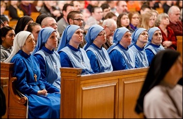 Opening Mass of the Vigil for Life at the Basilica Shrine of the Immaculate Conception in Washington, D.C., Jan. 23, 2020.
Pilot photo/ Gregory L. Tracy 
