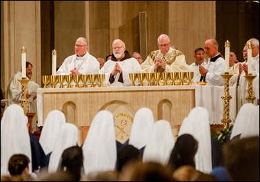 Opening Mass of the Vigil for Life at the National Shrine of the Basilica of the Immaculate Conception, Jan. 23, 2020.
Pilot photo/ Gregory L. Tracy