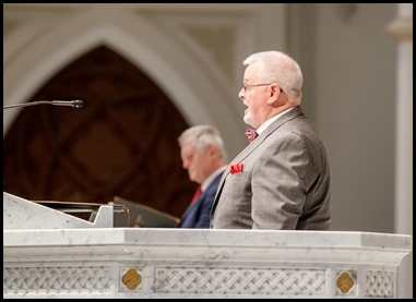 Cardinal Sean O’Malley celebrates Good Friday at the Cathedral of the Holy Cross, April 10, 2020.
Phot by Gregory L. Tracy, The Pilot