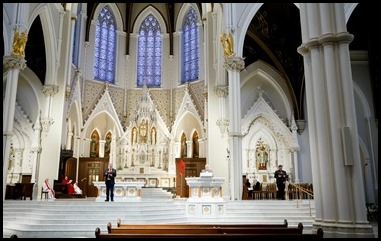 Cardinal Sean O’Malley celebrates Good Friday at the Cathedral of the Holy Cross, April 10, 2020.
Phot by Gregory L. Tracy, The Pilot