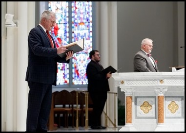 Cardinal Sean O’Malley celebrates Good Friday at the Cathedral of the Holy Cross, April 10, 2020.
Phot by Gregory L. Tracy, The Pilot