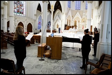 Cardinal Sean O’Malley celebrates Good Friday at the Cathedral of the Holy Cross, April 10, 2020.
Phot by Gregory L. Tracy, The Pilot