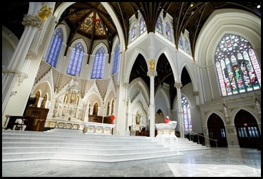 Cardinal Sean O’Malley celebrates Good Friday at the Cathedral of the Holy Cross, April 10, 2020.
Phot by Gregory L. Tracy, The Pilot