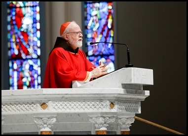 Cardinal Sean O’Malley celebrates Good Friday at the Cathedral of the Holy Cross, April 10, 2020.
Phot by Gregory L. Tracy, The Pilot