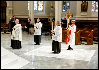 Cardinal Sean O’Malley celebrates Good Friday at the Cathedral of the Holy Cross, April 10, 2020.
Phot by Gregory L. Tracy, The Pilot