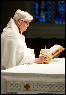 Cardinal Sean O’Malley celebrates Good Friday at the Cathedral of the Holy Cross, April 10, 2020.
Phot by Gregory L. Tracy, The Pilot