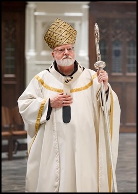 Cardinal Sean P. O’Malley celebrates the Holy Thursday Mass of the Last Supper at the Cathedral of Holy Cross, April 9, 2020.
Photo by Gregory L. Tracy, The Pilot