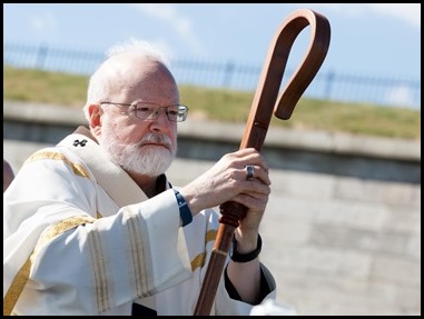 Cardinal Sean P. O’Malley celebrates a Mass for racial justice and healing at Castle Island in South Boston, June 13, 2020.
Pilot photo/ Gregory L. Tracy 