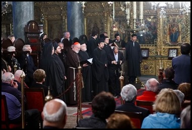 Cardinal Sean O’Malley and Greek Orthodox Metropolitan Methodios of Boston lead an ecumenical pilgrimage to Istanbul, Turkey in September 2007.
Pilot photo/ Gregory L. Tracy 