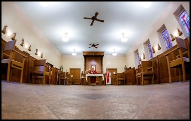 Cardinal Sean P. O’Malley celebrates a Mass to mark his 50th anniversary of priestly ordination Aug. 29, 2020 at St. Clare Monastery in Jamaica Plain.
Pilot photo/ Gregory L. Tracy