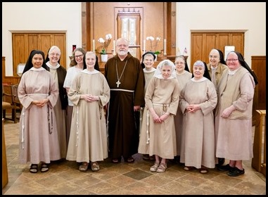 Cardinal Sean P. O’Malley celebrates a Mass to mark his 50th anniversary of priestly ordination Aug. 29, 2020 at St. Clare Monastery in Jamaica Plain.
Pilot photo/ Gregory L. Tracy