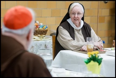 Cardinal Sean P. O’Malley celebrates a Mass to mark his 50th anniversary of priestly ordination Aug. 29, 2020 at St. Clare Monastery in Jamaica Plain.
Pilot photo/ Gregory L. Tracy