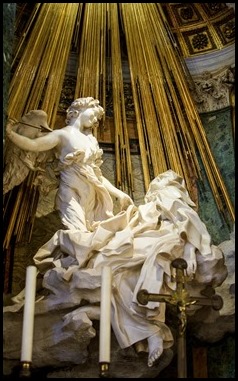 Cardinal Seán P. O’Malley celebrates Mass for members of a Catholic-Orthodox joint pilgrimage Sept. 18, 2007 in his titular church in Rome, Santa Maria della Vittoria. One of the most notable features of Santa Maria della Vittoria is Bernini’s famous sculpture “St. Teresa in Ecstasy.”
Photo by Gregory L. Tracy/ The Pilot
