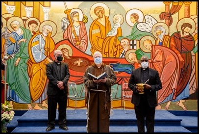 Blessing of the icon of the Dormition of Mary at Our Lady of the Assumption Parish, East Boston, May 12, 2021.
Pilot photo/ Gregory L. Tracy 