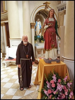 Cardinal O'Malley and St. Lucy