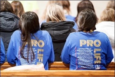 The opening Mass of the Prayer Vigil for Life is celebrated Jan. 20, 2022 at the National Basilica of the Shrine of the Immaculate Conception in Washing, D.C. Pilot photo/ Gregory L. Tracy 