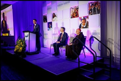 The 32nd annual Catholic Schools Foundation Building Minds Scholarship Fund Celebration, held April 7, 2022 at the Marriott Copley Place in Boston.
Pilot photo/ Gregory L. Tracy 