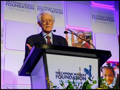 The 32nd annual Catholic Schools Foundation Building Minds Scholarship Fund Celebration, held April 7, 2022 at the Marriott Copley Place in Boston.
Pilot photo/ Gregory L. Tracy 