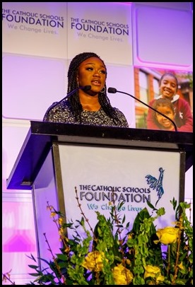 The 32nd annual Catholic Schools Foundation Building Minds Scholarship Fund Celebration, held April 7, 2022 at the Marriott Copley Place in Boston.
Pilot photo/ Gregory L. Tracy 