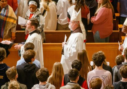 Opening Mass of the 2023 Prayer Vigil for Life. Pilot photo/ Gregory L. Tracy 