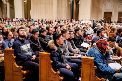 Opening Mass of the 2023 Prayer Vigil for Life. Pilot photo/ Gregory L. Tracy 