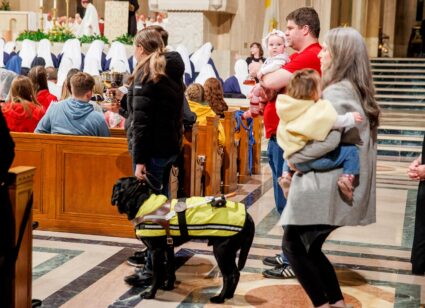 Opening Mass of the 2023 Prayer Vigil for Life. Pilot photo/ Gregory L. Tracy 