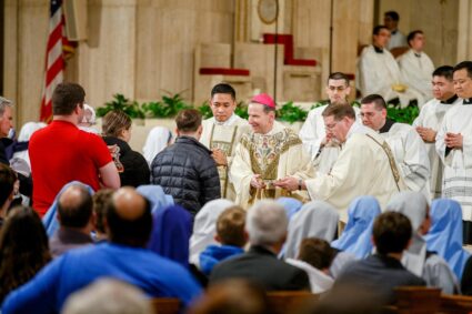 Opening Mass of the 2023 Prayer Vigil for Life. Pilot photo/ Gregory L. Tracy 