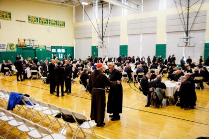 The 2023 Chrism Mass celebrated by Cardinal Seán O’Malley at the Cathedral of the Holy Cross on April 4. Photo by Gregory L. Tracy, the Pilot