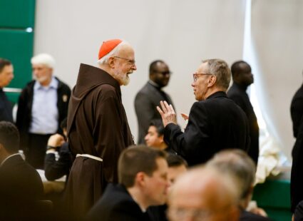 The 2023 Chrism Mass celebrated by Cardinal Seán O’Malley at the Cathedral of the Holy Cross on April 4. Photo by Gregory L. Tracy, the Pilot